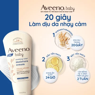 kem dưỡng da cho bé Aveeno Baby