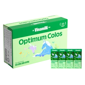 Thùng Sữa uống dinh dưỡng Optimum Colos 180ml (Lốc 4 hộp)